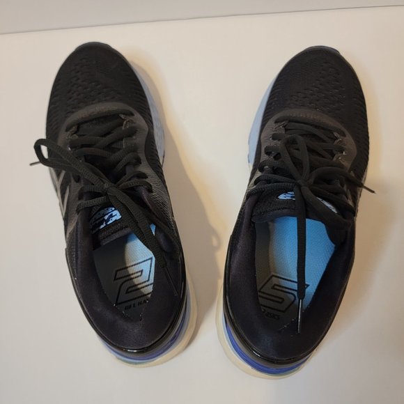 Asics Flytefoam Women's Black Mesh Low Top Athletic Running Shoes Sneakers - Picture 4 of 8